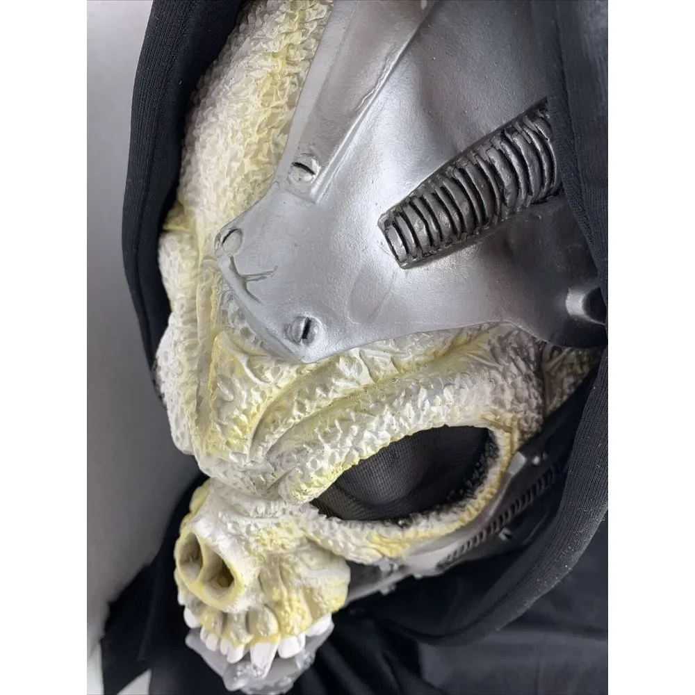 Halloween Full Face Skull Mask Ghoul by Easter Unlimited  Scary Horror Vintage